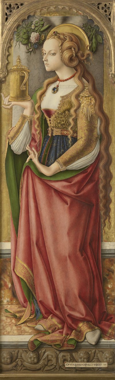 Maria Magdalena, ca. 1480 von Carlo Crivelli